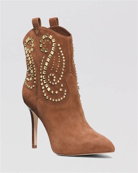 michael michael kors chase ankle boot|Michael Kors cowboy boots.